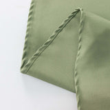 108" Dusty Sage Green Premium Polyester Round Tablecloth - 220GSM