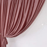 8ft Dusty Rose Premium Velvet Backdrop Curtain Panel Privacy Drape