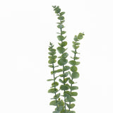 3 Bushes | 30inch Frosted Green Artificial Eucalyptus Branches Faux Plant