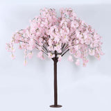 Blush Artificial Cherry Blossom Wishing Tree 5ft Silk Sakura Flowers Fake Tree Wedding Decor#whtbkgd