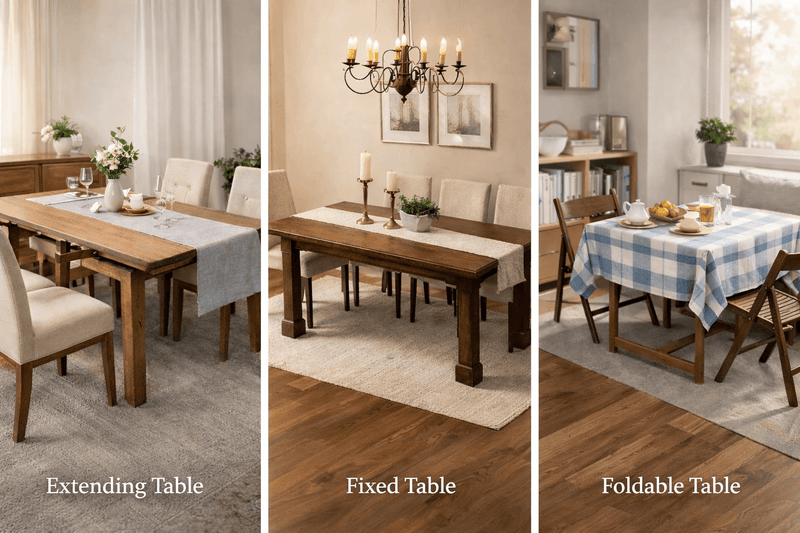 Different Table Options