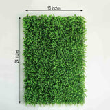 11 Sq ft. | Baby Green Boxwood Hedge Garden Wall Backdrop Mat