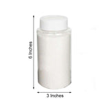 1 lb Bottle | Nontoxic White DIY Arts & Crafts Extra Fine Glitter