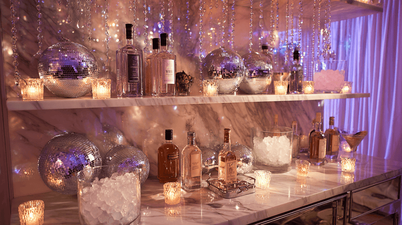 Disco Ball Bar Decoration