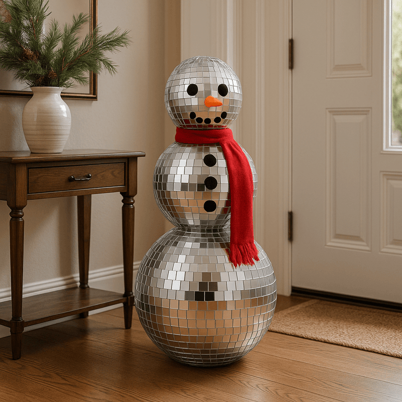 Disco Ball Entryway Accent