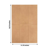 20 Pack Terracotta (Rust) Soft Linen-Feel Airlaid Paper Dinner Napkins