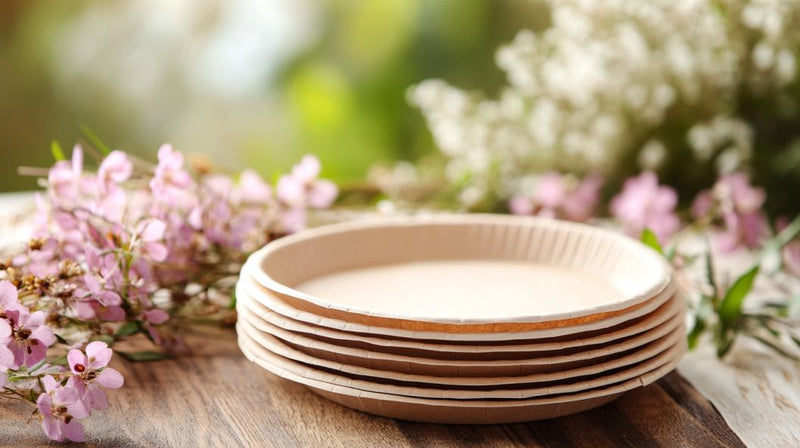 disposable dinnerware for wedding-eco friendly plates