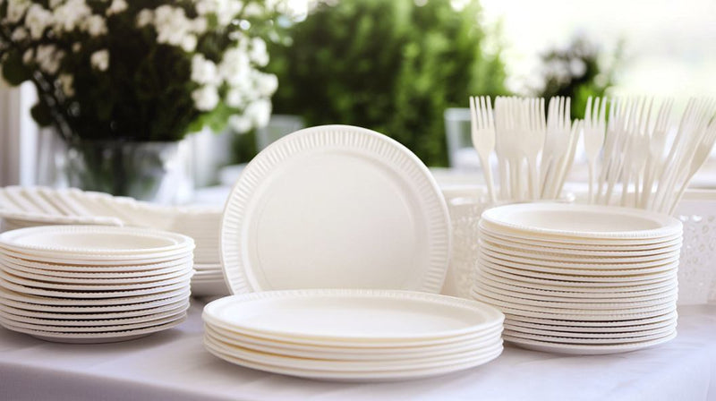 disposable dinnerware for wedding- benefits