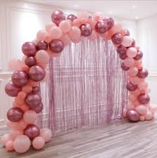 pink and gold princess themed decor
