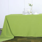 90x156 inches Apple Green Polyester Rectangular Tablecloth