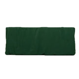 Hunter Emerald Green Fitted Polyester Rectangle Tablecloth 6ft Table Cover For 72x30inch Tables