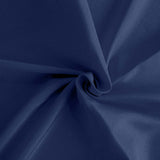 70"x70" Navy Blue Premium Polyester Square Table Overlay - 220GSM#whtbkgd