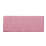 Pink Fitted Polyester Rectangle Tablecloth 6ft Table Cover For 72x30inch Tables