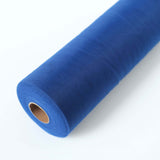 12inches x 100 Yards Royal Blue Tulle Fabric Bolt, Sheer Fabric Spool Roll For Crafts