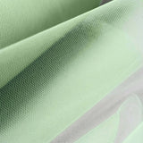 6Inchx100 Yards Sage Green Tulle Fabric Bolt, Sheer Fabric Spool Roll For Crafts