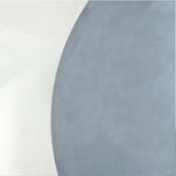 7.5ft Dusty Blue Soft Velvet Fitted Round Wedding Arch Cover