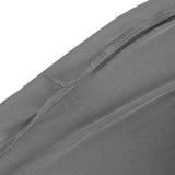 41-50 Gallons Charcoal Gray Stretch Spandex Round Trash Bin Container Cover