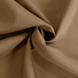 60"x102" Taupe Polyester Rectangular Tablecloth#whtbkgd