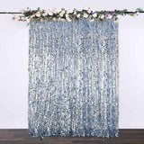 8ftx8ft Dusty Blue Big Payette Sequin Photography Backdrop Curtain