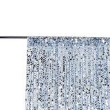 8ftx8ft Dusty Blue Big Payette Sequin Photography Backdrop Curtain