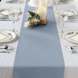 12"x108" Dusty Blue Polyester Table Runner