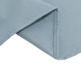 54"x54" Dusty Blue Premium Polyester Square Tablecloth - 220GSM