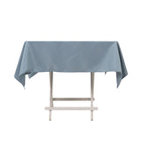 54"x54" Dusty Blue Premium Polyester Square Tablecloth - 220GSM