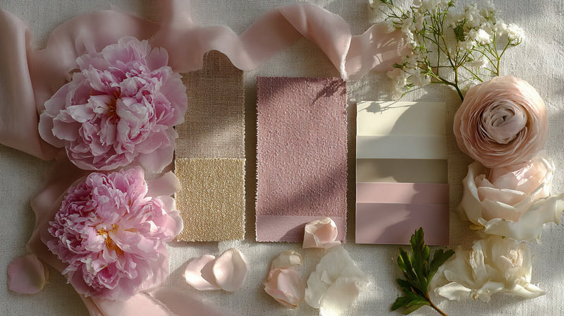 Dsuty Rose Wedding Theme Color Pairings