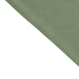 Eucalyptus Sage Green Spandex Stretch Fitted Banquet Slip On Chair Cover - 160 GSM