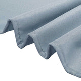 108" Dusty Blue Polyester Round Tablecloth