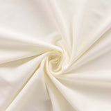 132inch Ivory Premium Scuba Round Tablecloth, Wrinkle Free Polyester Seamless Tablecloth#whtbkgd