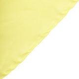 60"x126" Yellow Polyester Rectangular Tablecloth