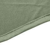 Set of 3 Matte Dusty Sage Green Spandex Fitted Chiara Backdrop Stand Cover