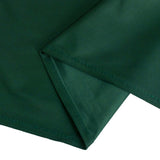 60"x102" Hunter Emerald Green Premium Scuba Wrinkle Free Rectangular Tablecloth, Scuba