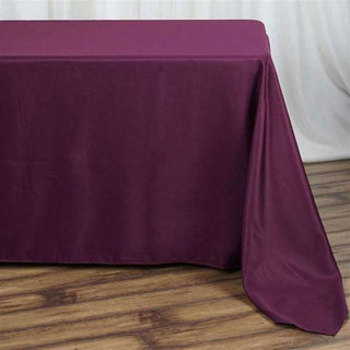 Seamless Polyester Tablecloth for a Classy Makeover