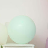 10 Pack | 18inch Matte Pastel Mint Helium or Air Latex Party Balloons