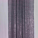 2 Pack Black Sequin Event Curtain Drapes with Rod Pockets, Seamless Backdrop Event Panels#whtbkgd