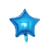 2 Pack | 16inch 4D Royal Blue Star Mylar Foil Helium or Air Balloons#whtbkgd