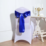 5 pack | 6"x106" Royal Blue Satin Chair Sash