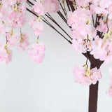 Blush Artificial Cherry Blossom Wishing Tree 5ft Silk Sakura Flowers Fake Tree Wedding Decor