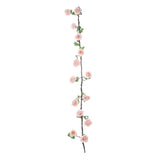 6ft | Blush/Rose Gold Artificial Silk Rose Hanging Flower Garland Vine