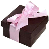 100 Pack | 2.5x2.5x1.5inch Chocolate Brown Party Favor Candy Gift Boxes#whtbkgd