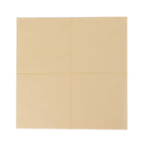 50 Pack Beige Soft 2-Ply Disposable Cocktail Napkins, Paper Beverage Napkins 18 GSM - 5inch