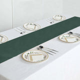 12"x108" Hunter Emerald Green Polyester Table Runner