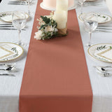  Terracotta (Rust) Polyester Table Runner