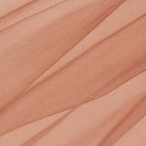 12inchx10yd Terracotta (Rust) Sheer Chiffon Fabric Bolt, DIY Voile Drapery Fabric