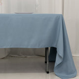 60x126inch Dusty Blue Seamless Premium Polyester Rectangular Tablecloth - 220GSM