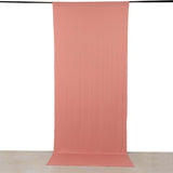 Dusty Rose 4-Way Stretch Spandex Photography Backdrop Curtain with Rod Pockets