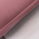 12inches x 100 Yards Dusty Rose Tulle Fabric Bolt, Sheer Fabric Spool Roll For Crafts