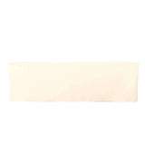 8FT Beige Fitted Polyester Rectangular Table Cover